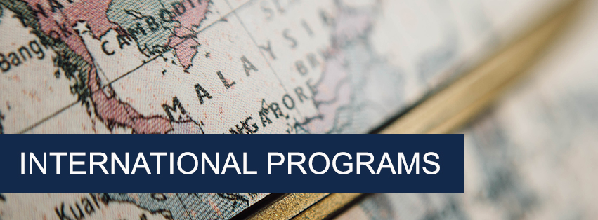 International Programs Banner International Programs
