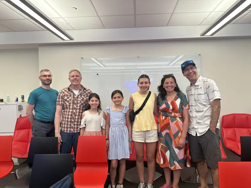 IGlobal student and family campus visit