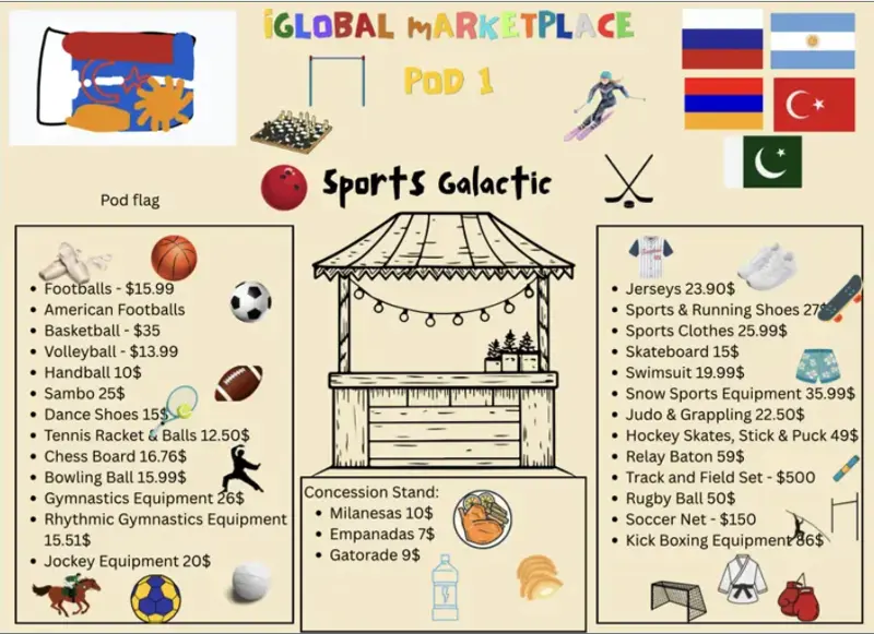 IGlobal Marketplace student project